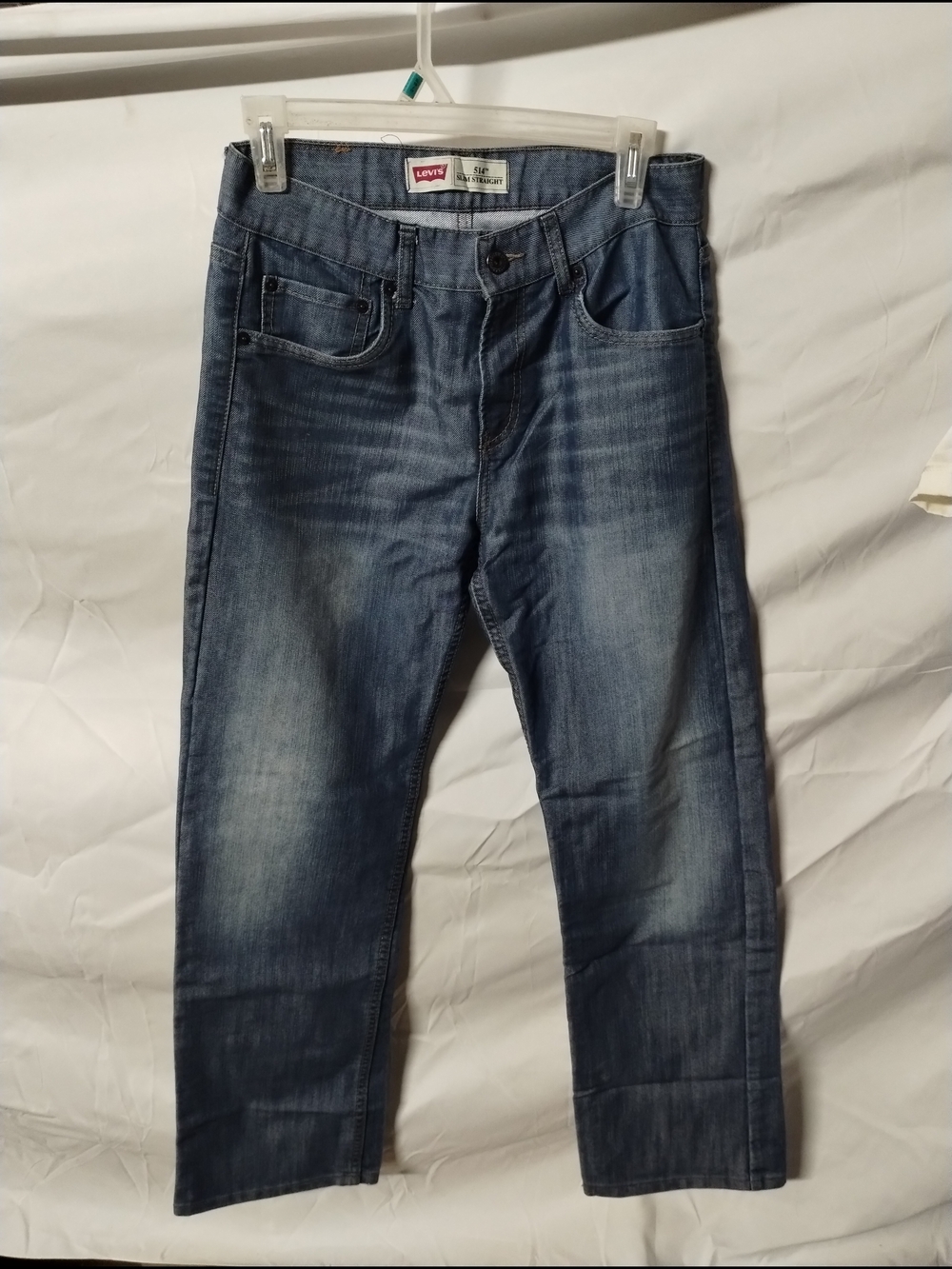 Levi's Men's Blue Washed Jeans